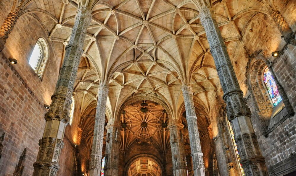 El Monasterio de los Jerónimos de Lisboa 2 chiesa jeronimos lisbona