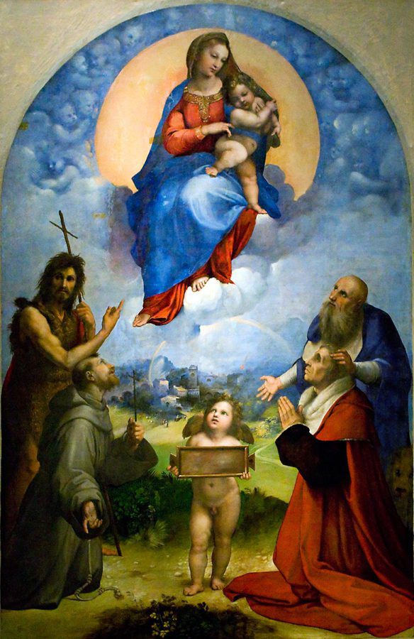 La Pinacoteca Vaticana 5 madonna foligno raffaello