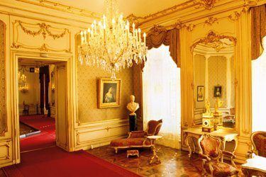Schönbrunn en Viena 2 salotto sissi schonbrunn vienna