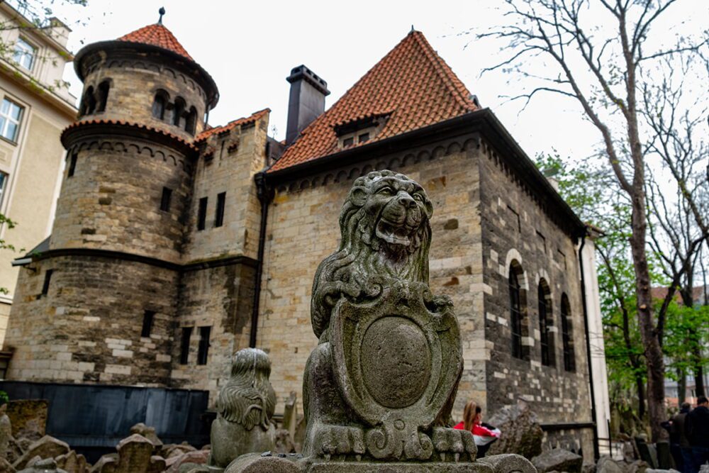El cementerio judío de Praga 1 tomba cimitero ebraico praga
