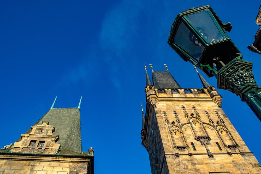 El Puente de Carlos en Praga 2 torri ponte carlo malastrana