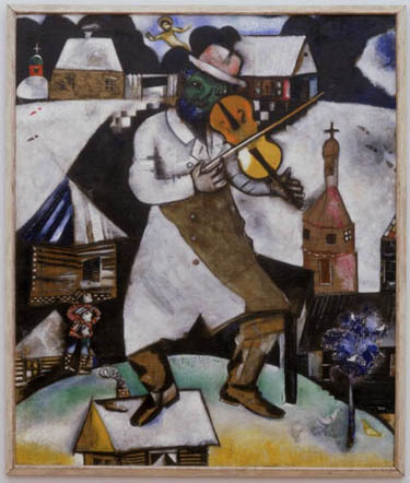 violinista chagall