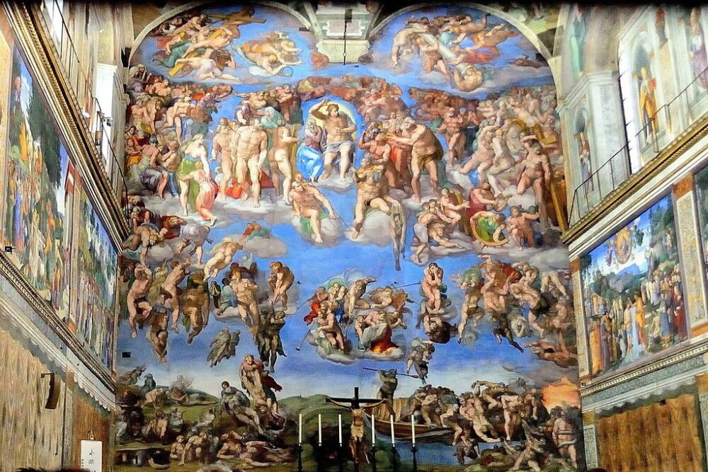 Capilla Sixtina 2 el juicio final capilla