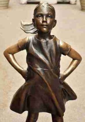 La escultura Fearless en Nueva York: dónde se encuentra y el significado.