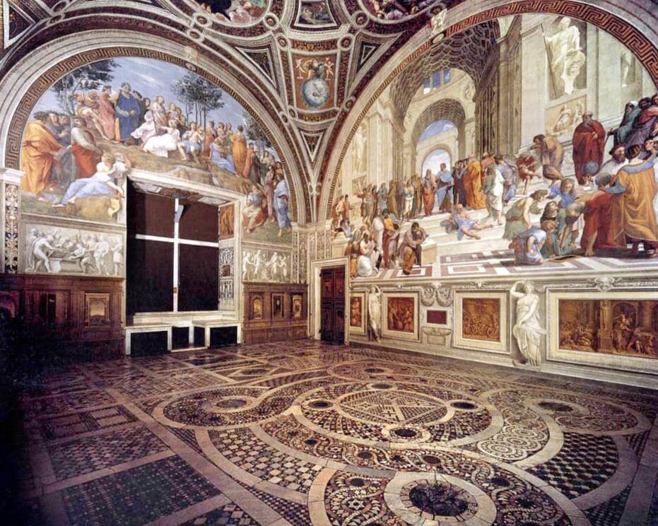 Las habitaciones de Rafael en el Vaticano