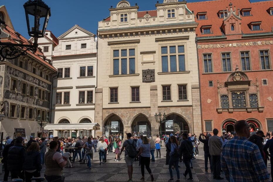 Plaza de la Ciudad Vieja en Praga
