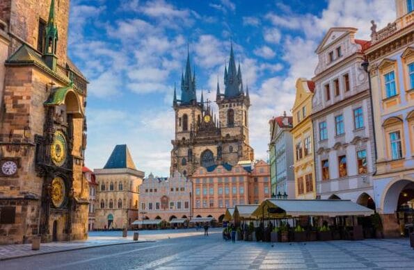 Plaza de la Ciudad Vieja en Praga 3